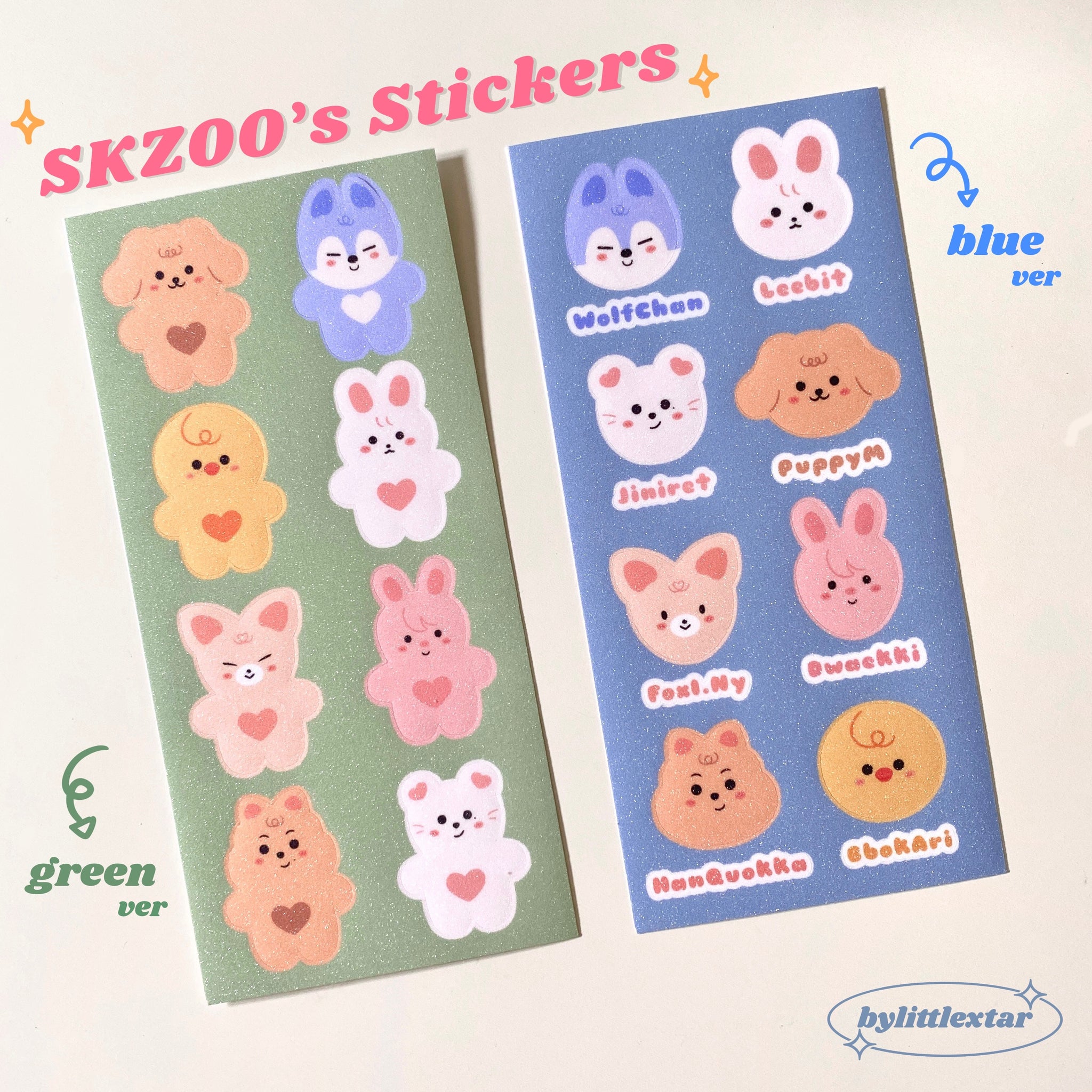 [bylittlextar] Stray Kids SKZOO Sticker