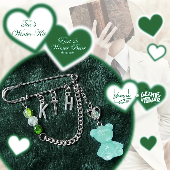 [Shoyu Kit] Winter Bear Brooch