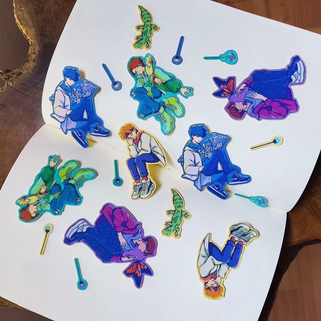 [Lunightic Shop] NCT U Yestoday - Glitter Sticker Pack