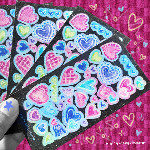 Sticker Sheet LoveLoveLove