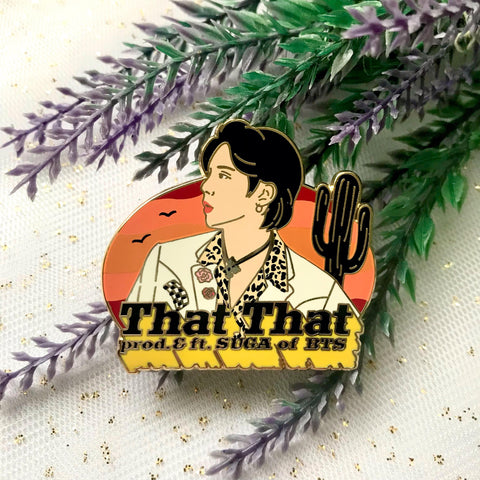 Suga That That Enamel Pin