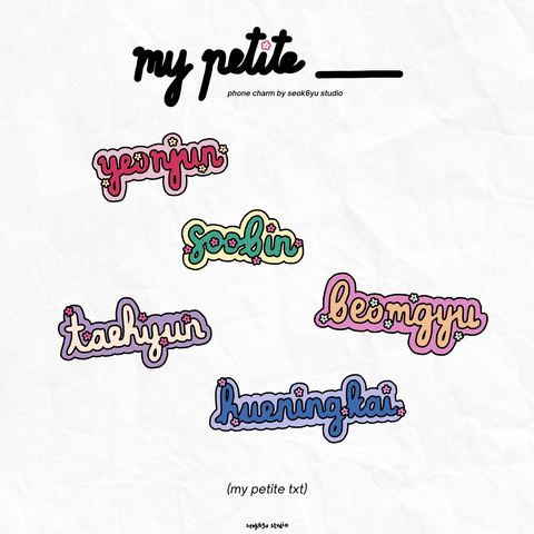 not-so-petite sticker: txt edition