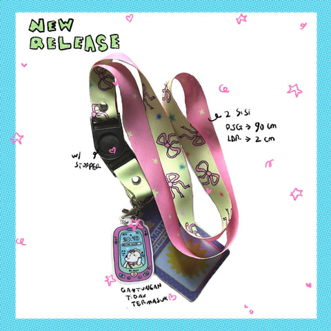 LAZYNISW RIBBON LANYARD