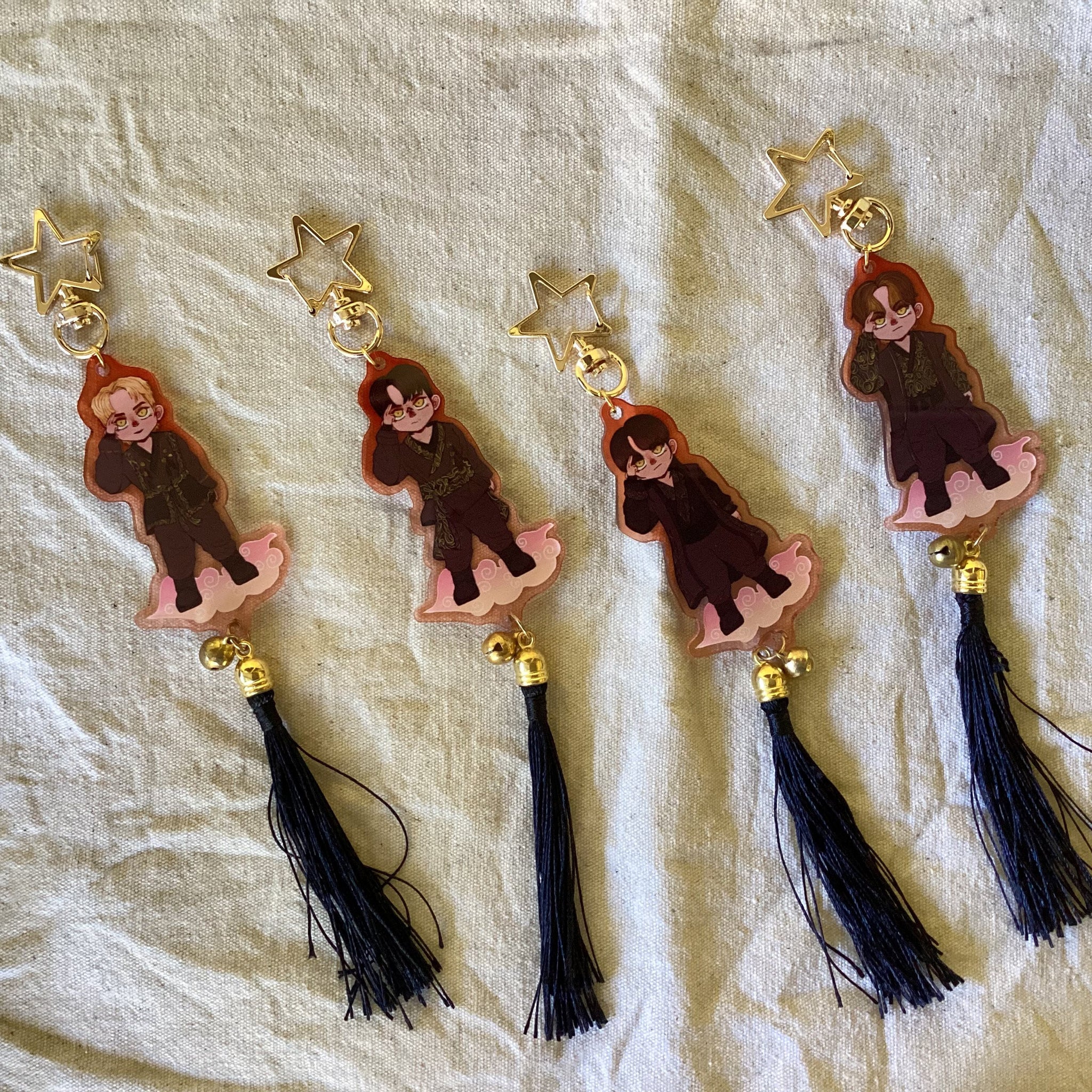 SEVENTEEN SUPER CHARMS KEYRING