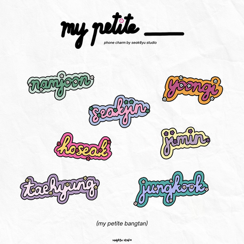 not-so-petite sticker: bts edition
