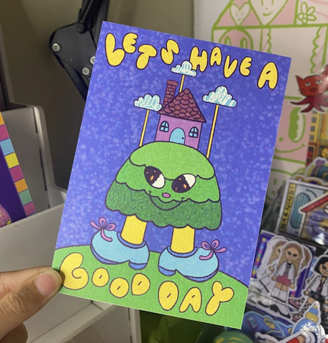 let's have a good day a6 artprint