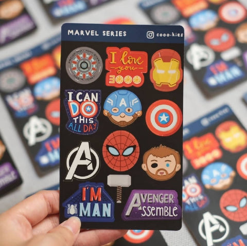 Marvel Sticker Sheet