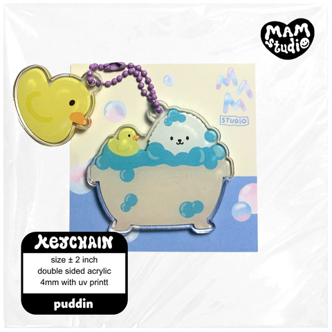 Bathtime Keychain