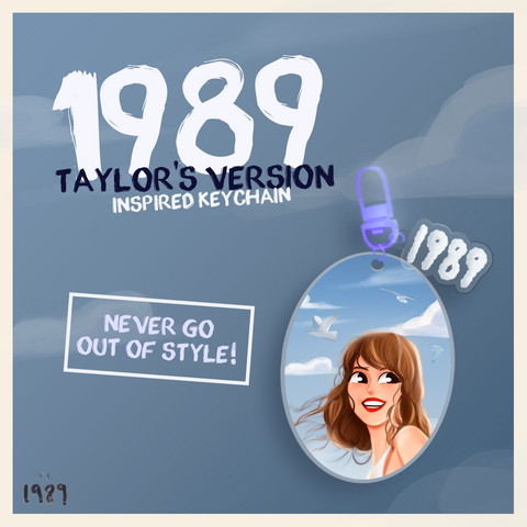 1989 Taylor's Version Acrylic Keychain