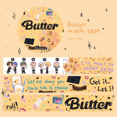 Butter Washi Tape