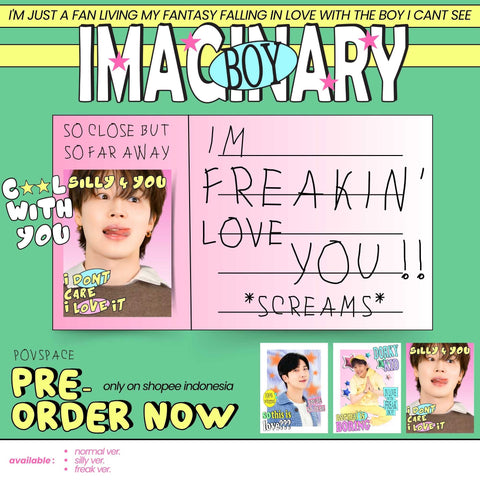 IMAGINARY BOY | ART PRINT | BTS VERSION