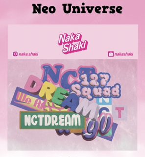 Neo Universe diecut stickers