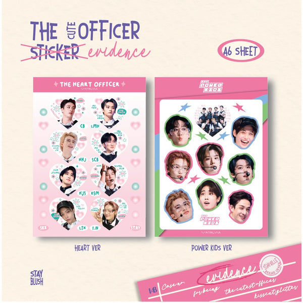 STRAY KIDS CUTE OFFICER STICKER