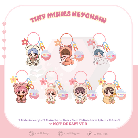 NCT Tiny Minies Keychain
