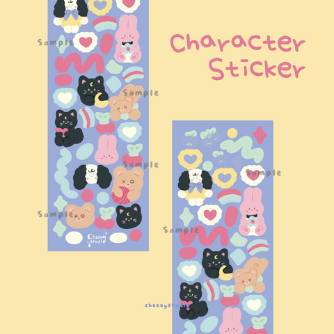 Character PVC Sticker