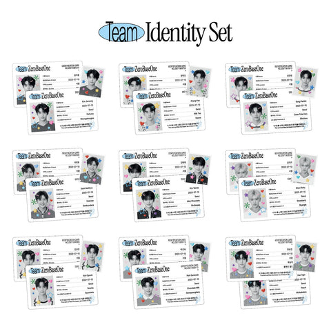 TEAM IDENTITY SET (ZB1 VER)
