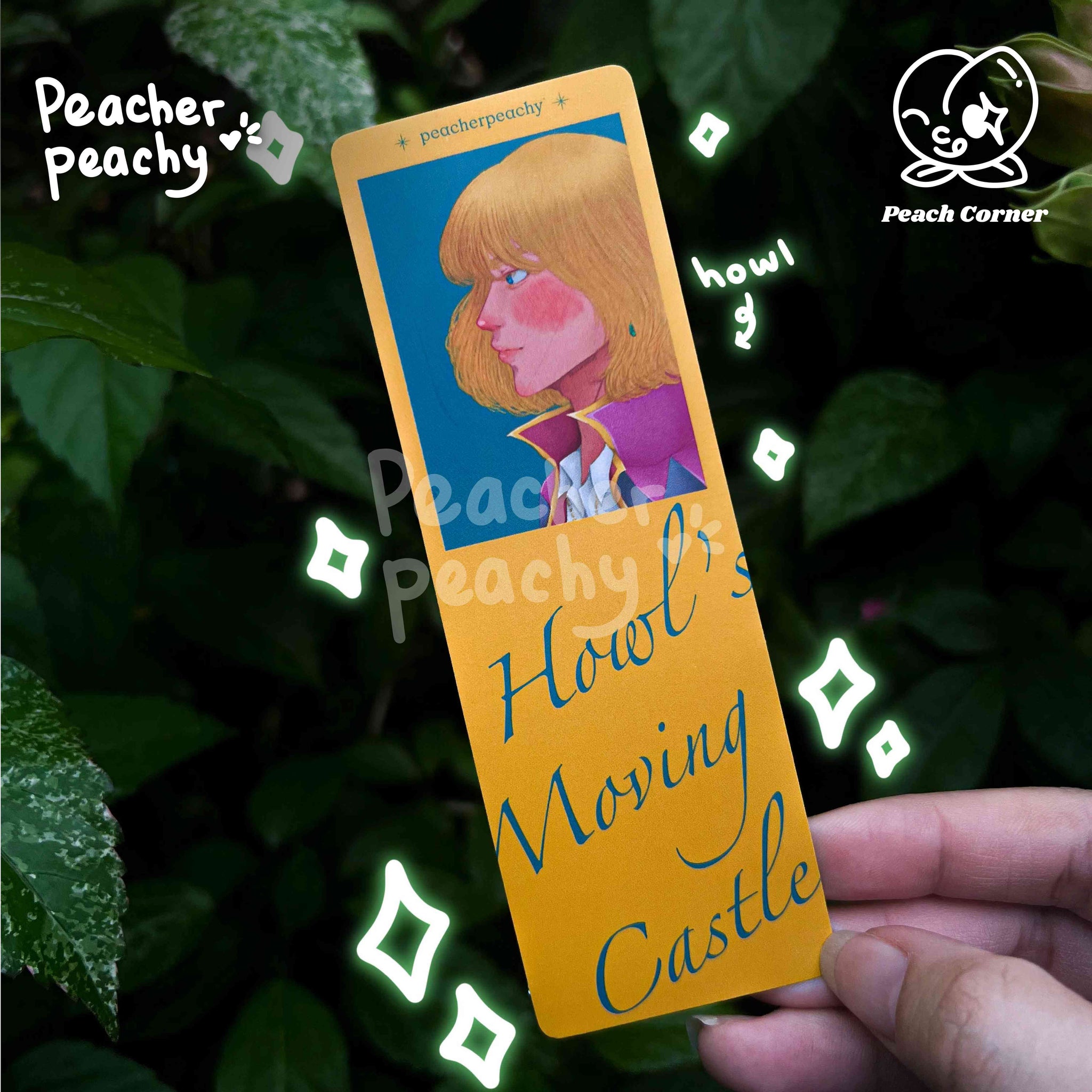 Classic Howl's Moving Castle Bookmarks | Peacherpeachy | Anime Ghibli Studio Japan