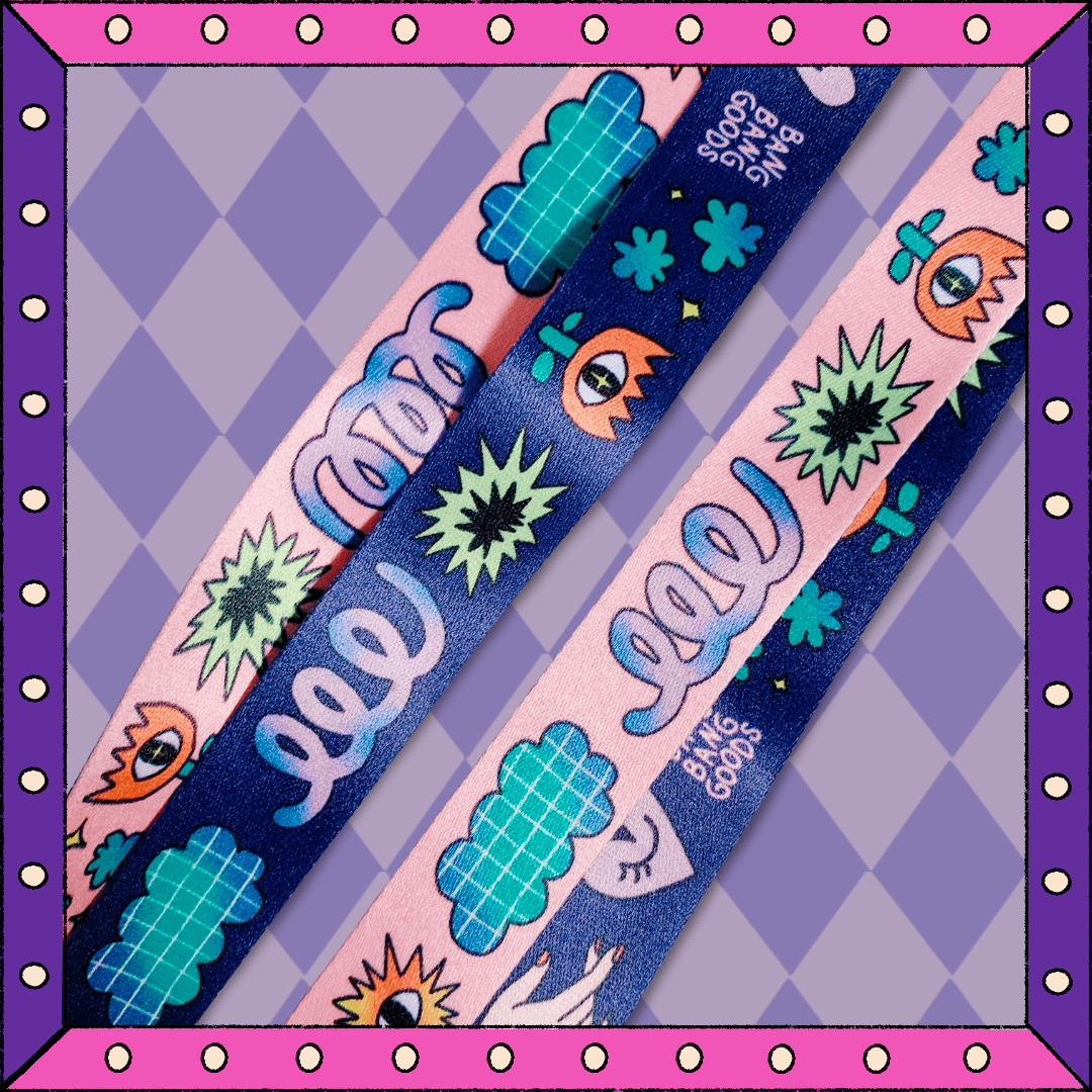 TaeJin's Whimsical World Lanyard