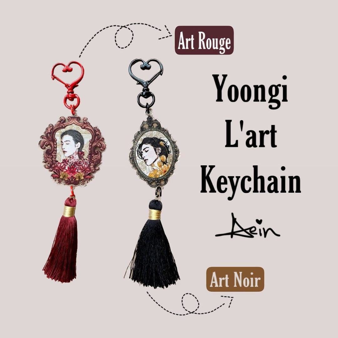 Yoongi Keychain ART series