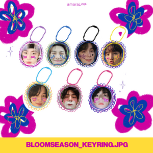 [amaralune] bts bloom season keyring