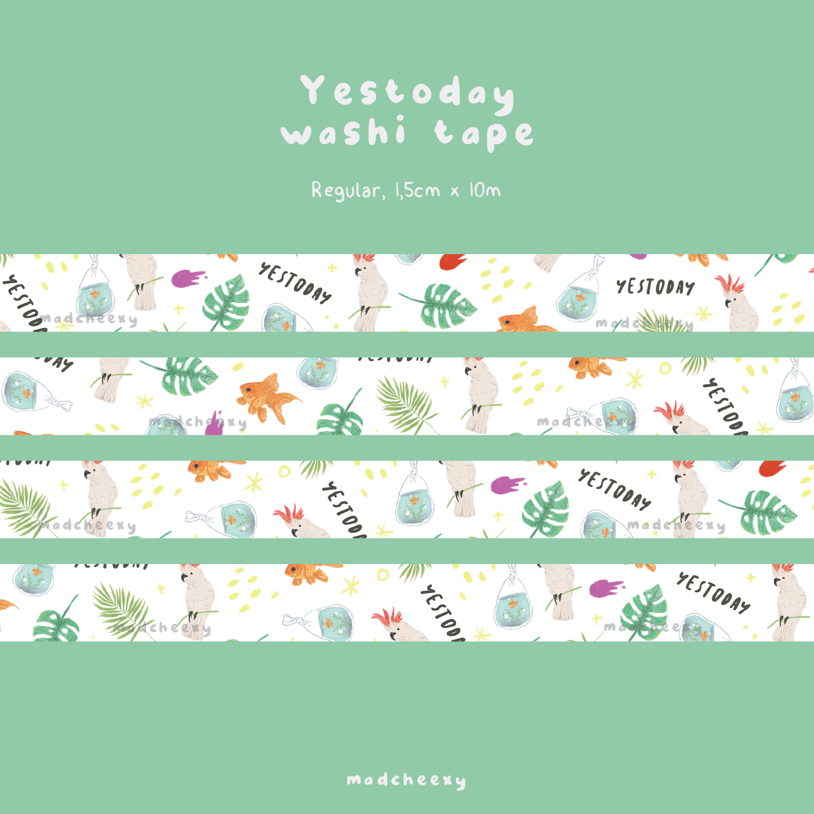 Yestoday Washi Tape