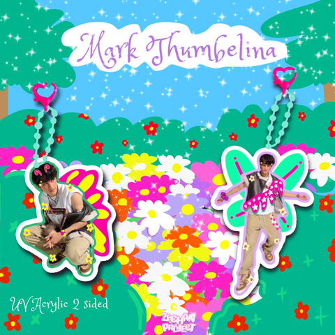 Keychain Mark NCT 'MARK THUMBELINA'