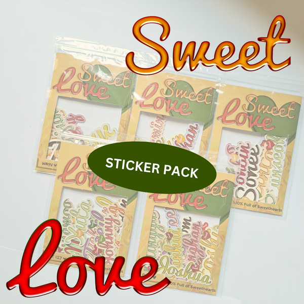 SWEET LOVE - Sticker Pack