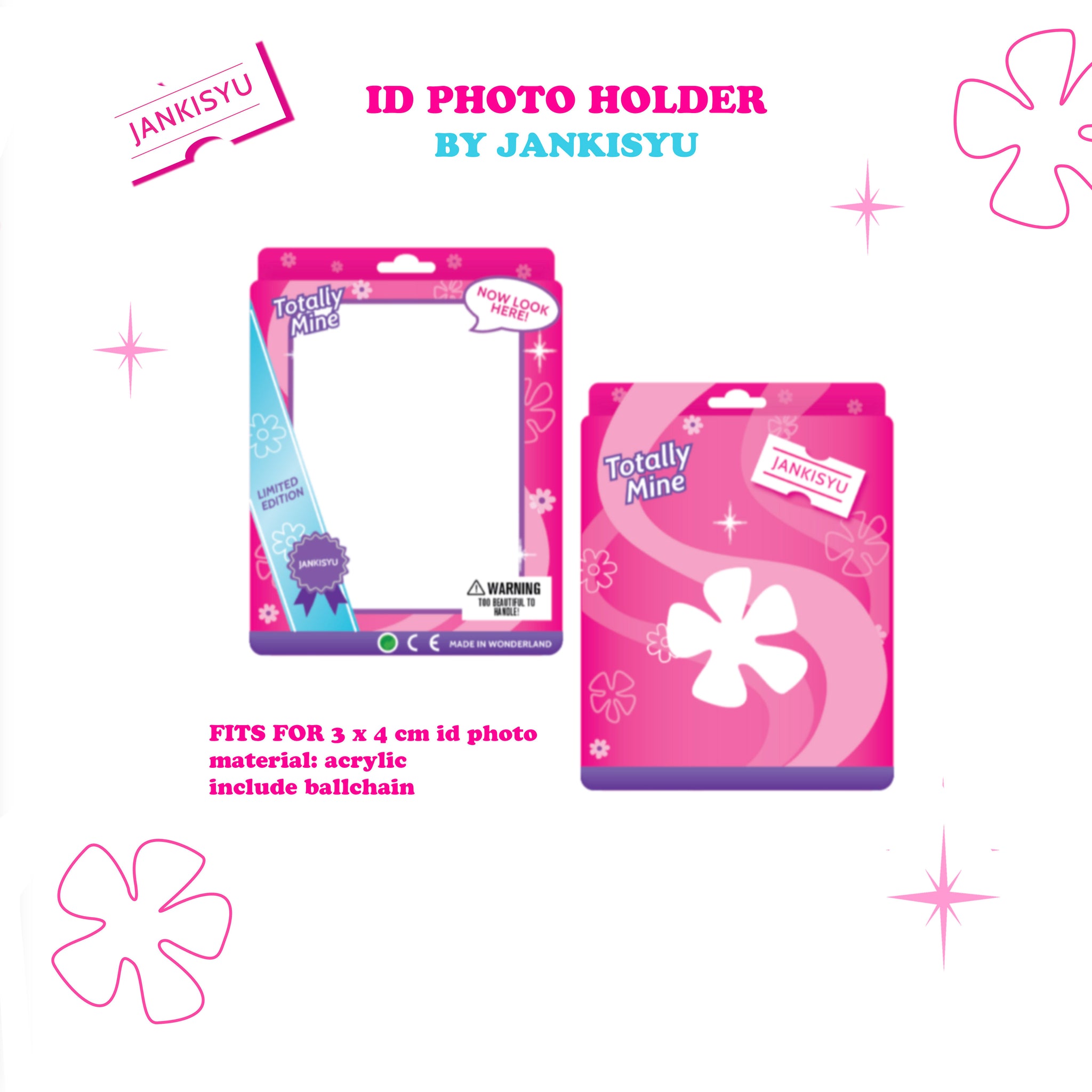 ID Photo Holder Totally Mine by Jankisyu