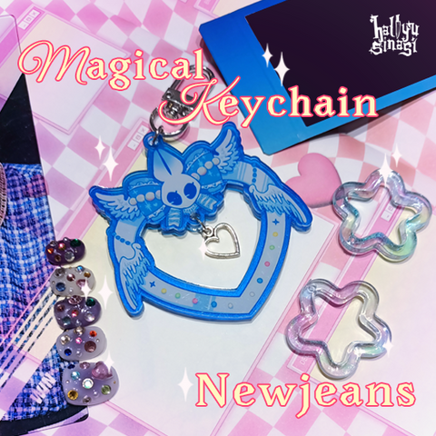 Magical Keychain: Newjeans by Hallyusinasi