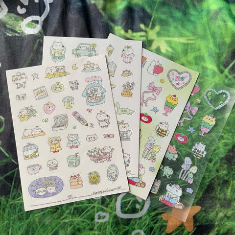LAZYNISW PENCIL THEME STICKERS