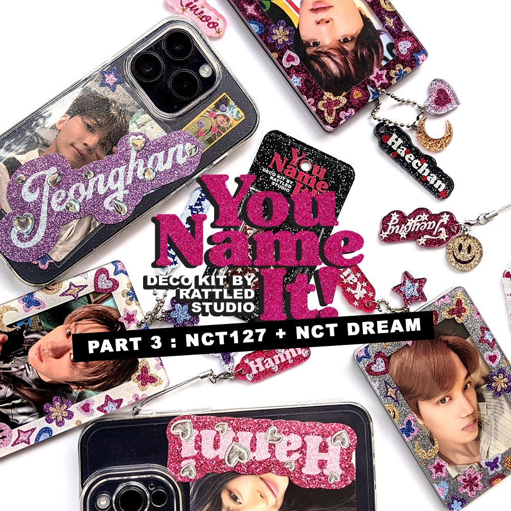 You Name It (Individual Large Name Sticker) PART 3: NCT127 &amp; NCT DREAM