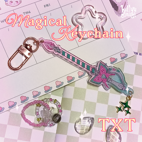 Magical Keychain: TXT by Hallyusinasi
