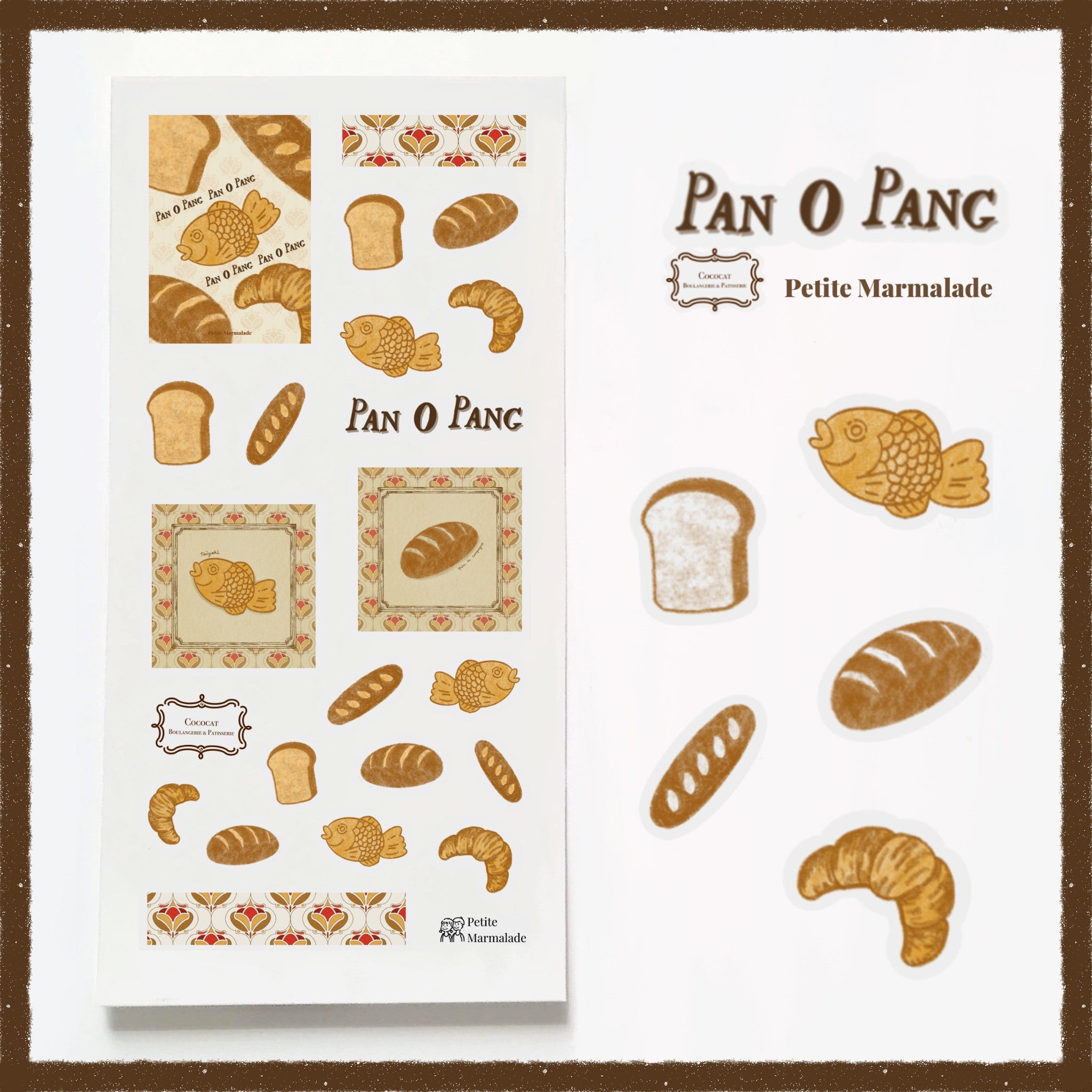 Petite  armalade Deco Sticker - Pan O Pang