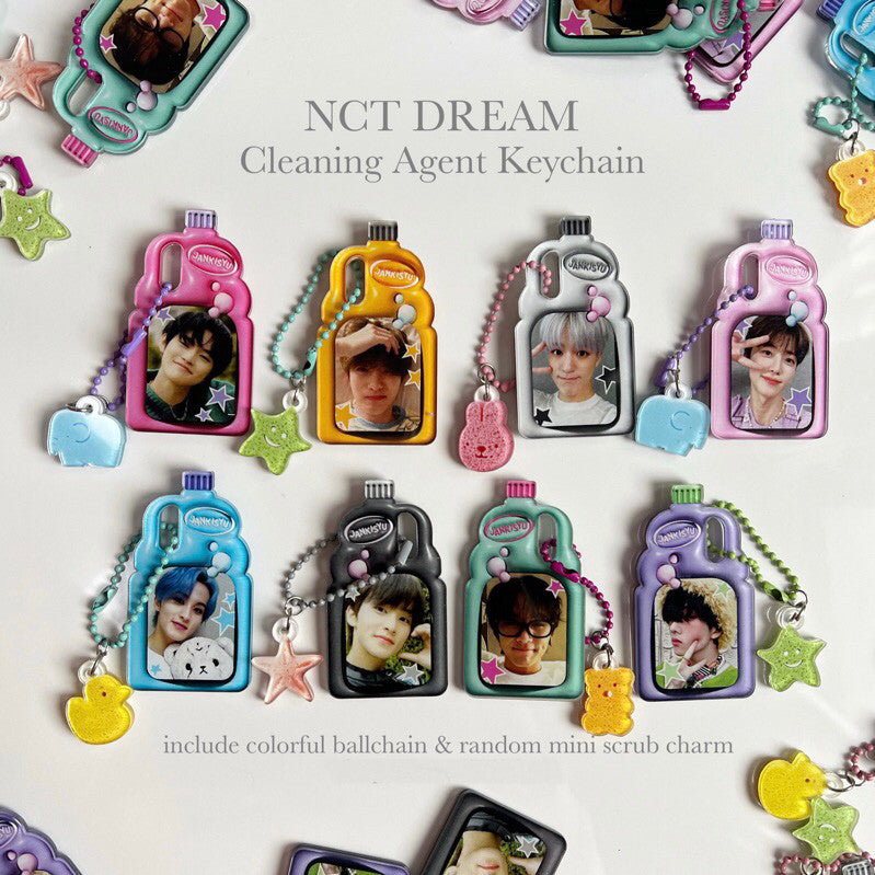 NCT Cleaning Agent Acrylic Keychain