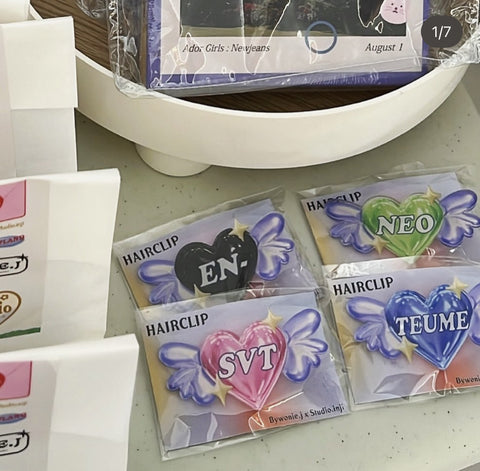 Angel Hairclip NCT,Treasure, and Enhypen