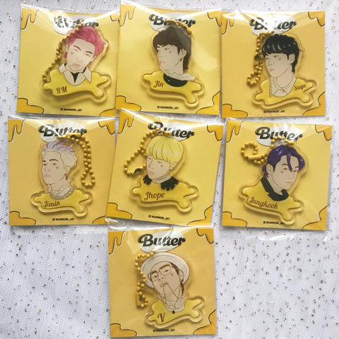 BTS Butter Series Keychain