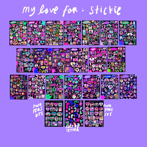 My Love For: Sticker - BTSVT