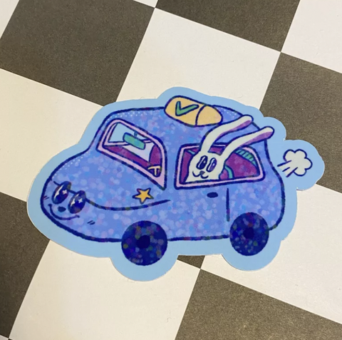 buncar die cut sticker