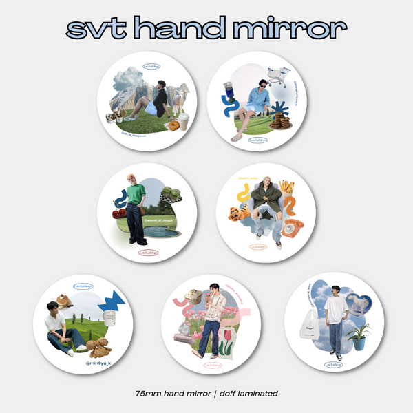 SVT Member Hand Mirror by Latchathings