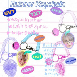 Rubber Keychain