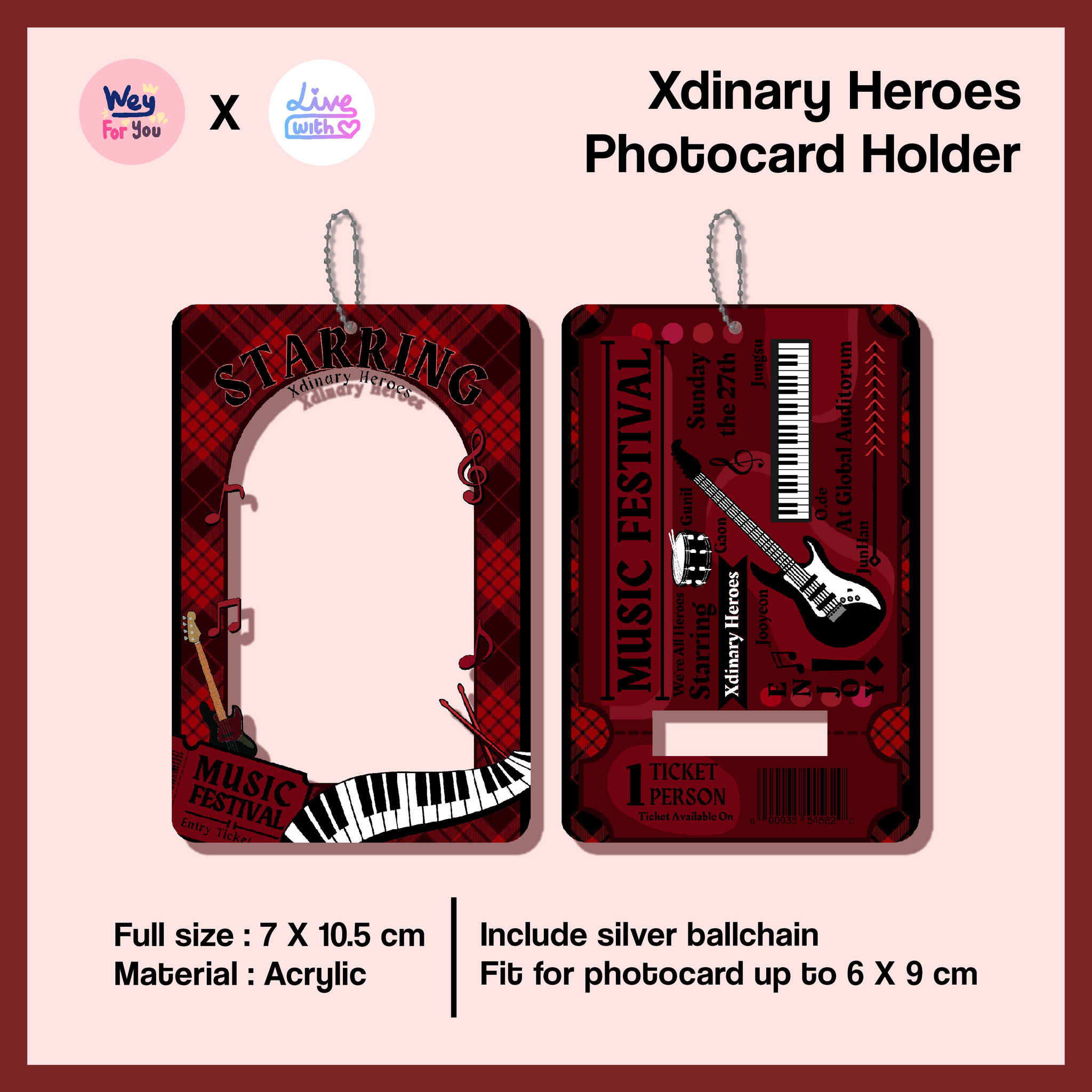 Xdinary Heroes Photocard Holder