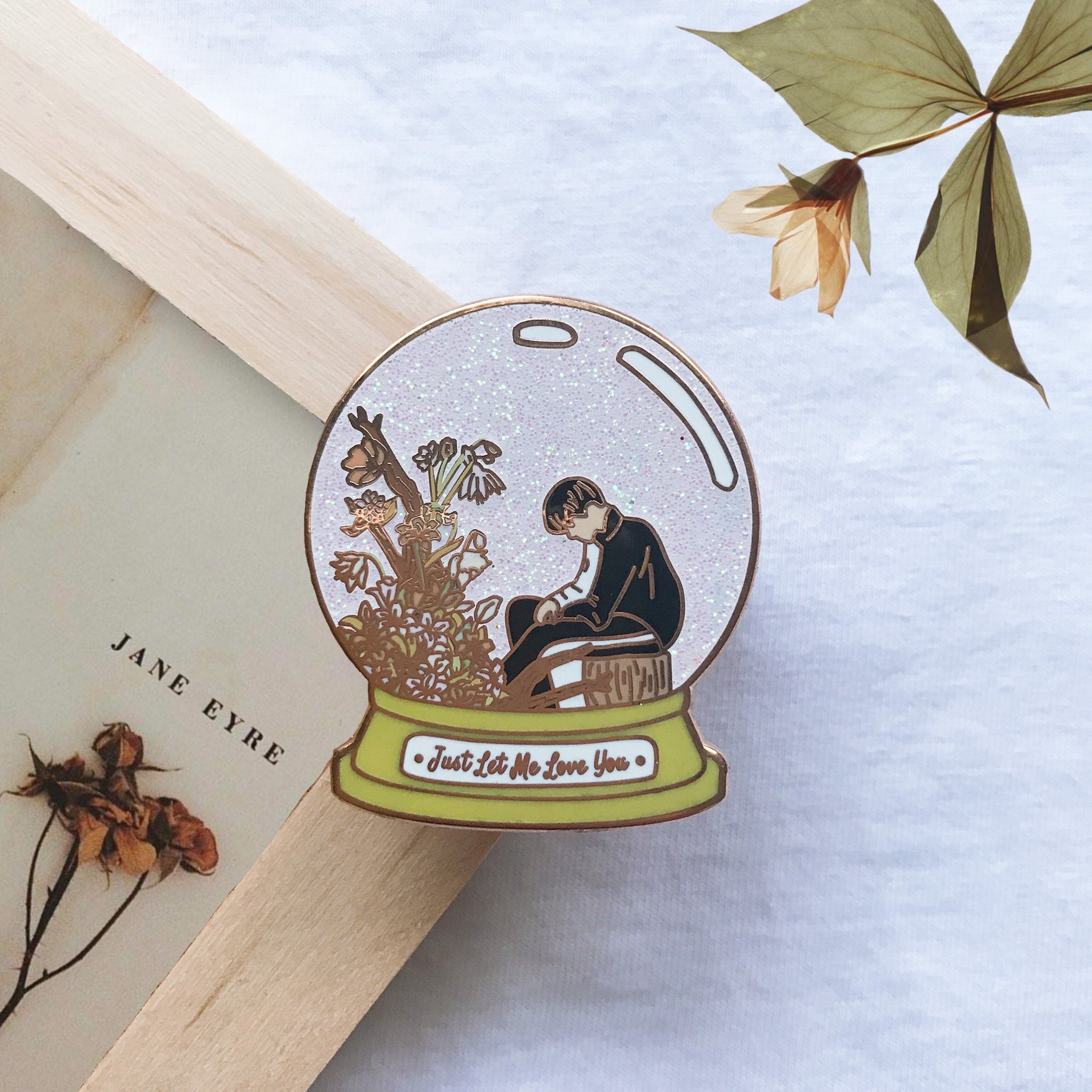 Serendipity Snowglobe Enamel Pin