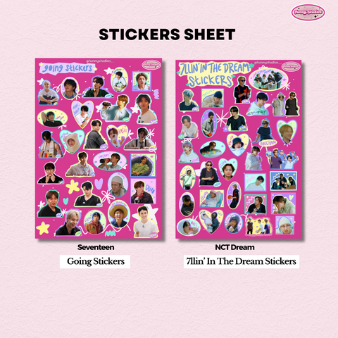 Sticker Sheet by funnystudios