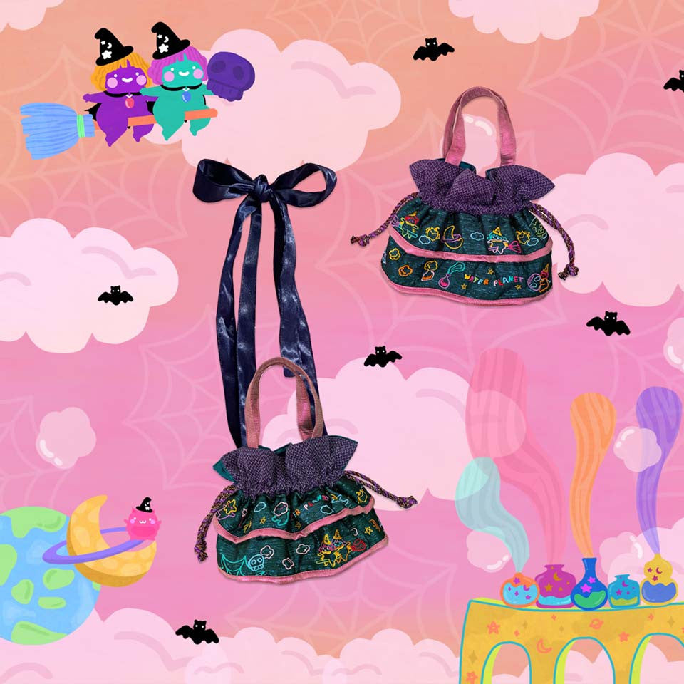 Witchy Mansion Mini Bow Bag