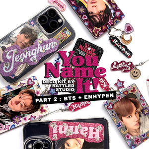 You Name It (Individual Large Name Sticker) PART 2: BTS &amp; ENHYPEN