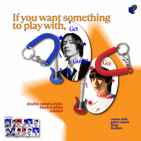 Get A Guitar Keychain
