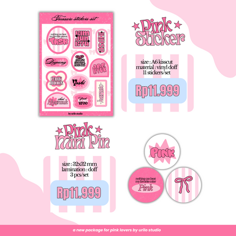 Pink Holic Sticker