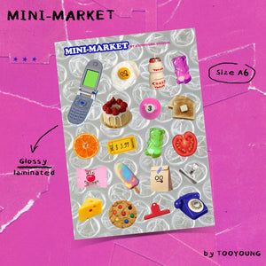 Mini-Market Sticker