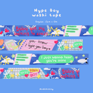 Hype Boy Washi Tape