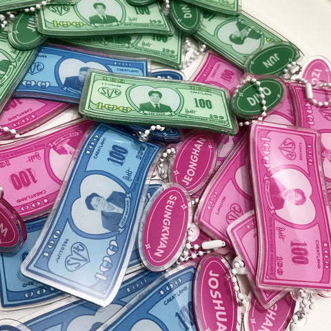 Don't Lie Money Keychain - Seventeen